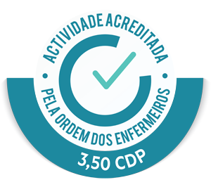 Curso acreditado com 3,50 CDP da Ordem dos Enfermeiros